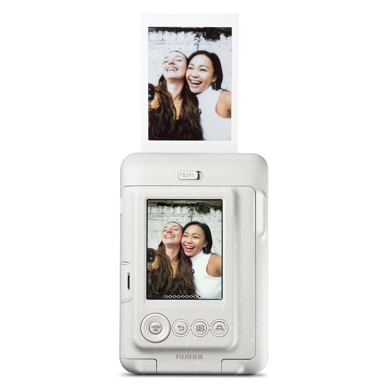Câmera Instax Mini LiPlay Hybrid Fujifilm - Misty White - Câmeras